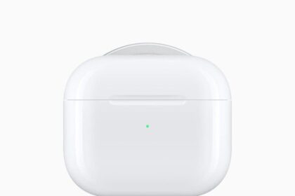 AirPods (3rd generation) with the MagSafe charger.  