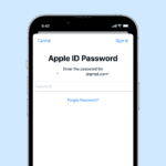 Apple ID Password iPhone  
