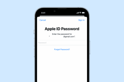 Apple ID Password iPhone  