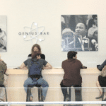 The Genius Bar at an Apple Store  