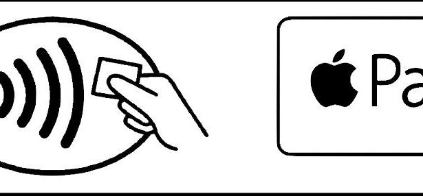 Cardless NFC and Apple Pay logos  