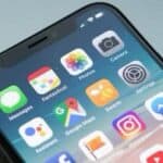 iPhone apps on home screen