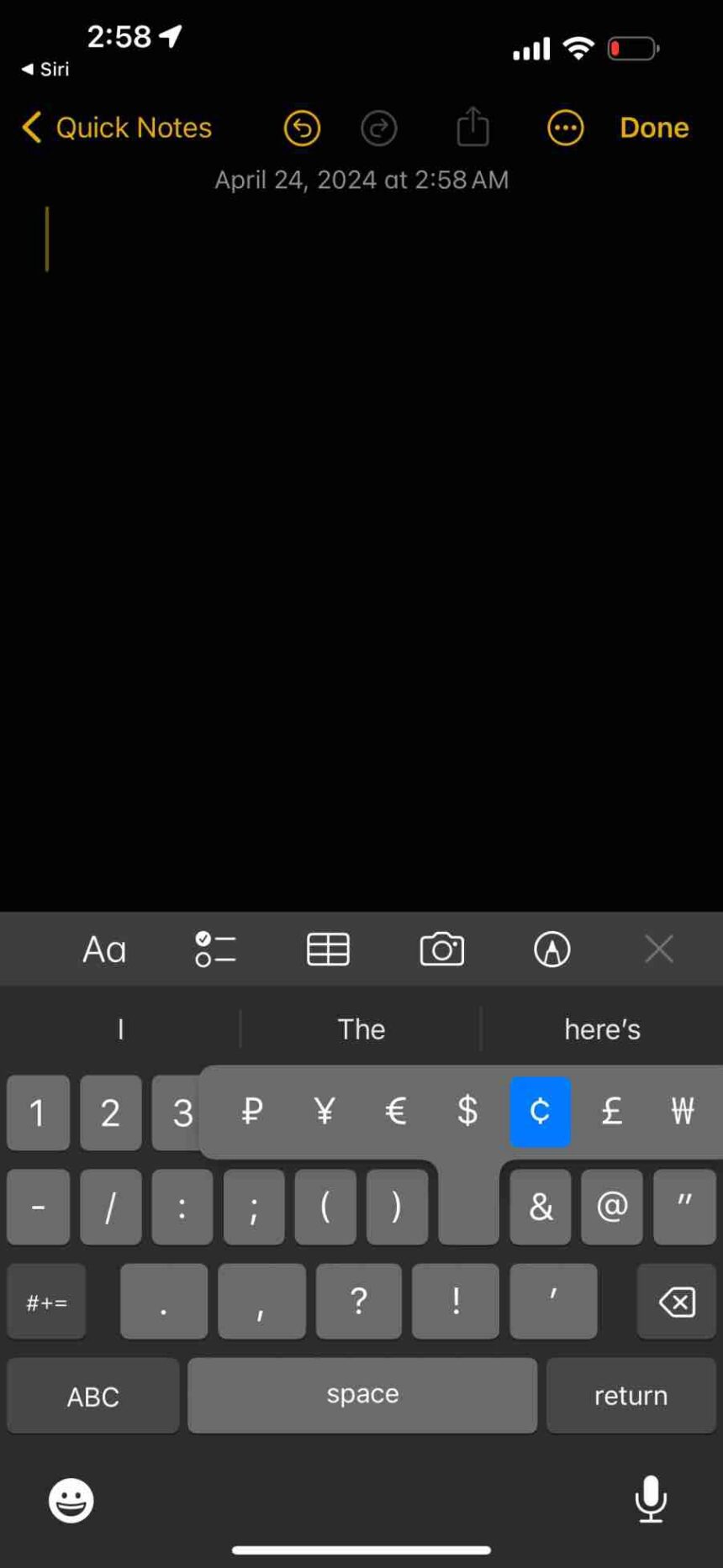 How to type the Cent symbol on your iPhone, iPad, or Mac keyboard