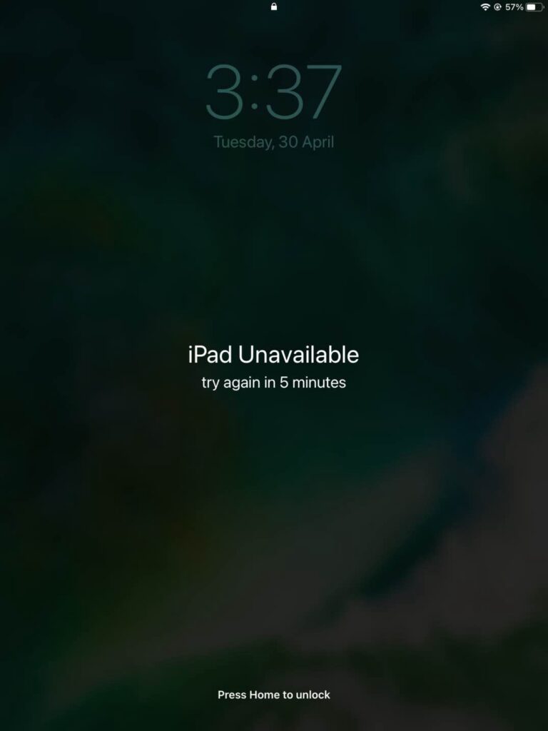 How to fix "iPad Unavailable" message on any iPad GeeksChalk