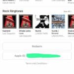 Buy ringtone on iTunes Store on an iPhone