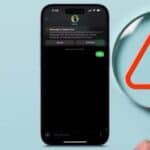 iMessage is signed out error appearing on an iPhone 14 Pro