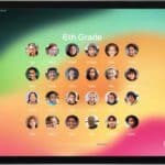 A Shared iPad showing 24 students.  