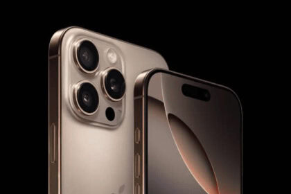 An up-close look at iPhone 16 Pro Max and iPhone 16 Pro.