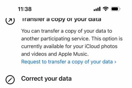 Request to delete your Apple account