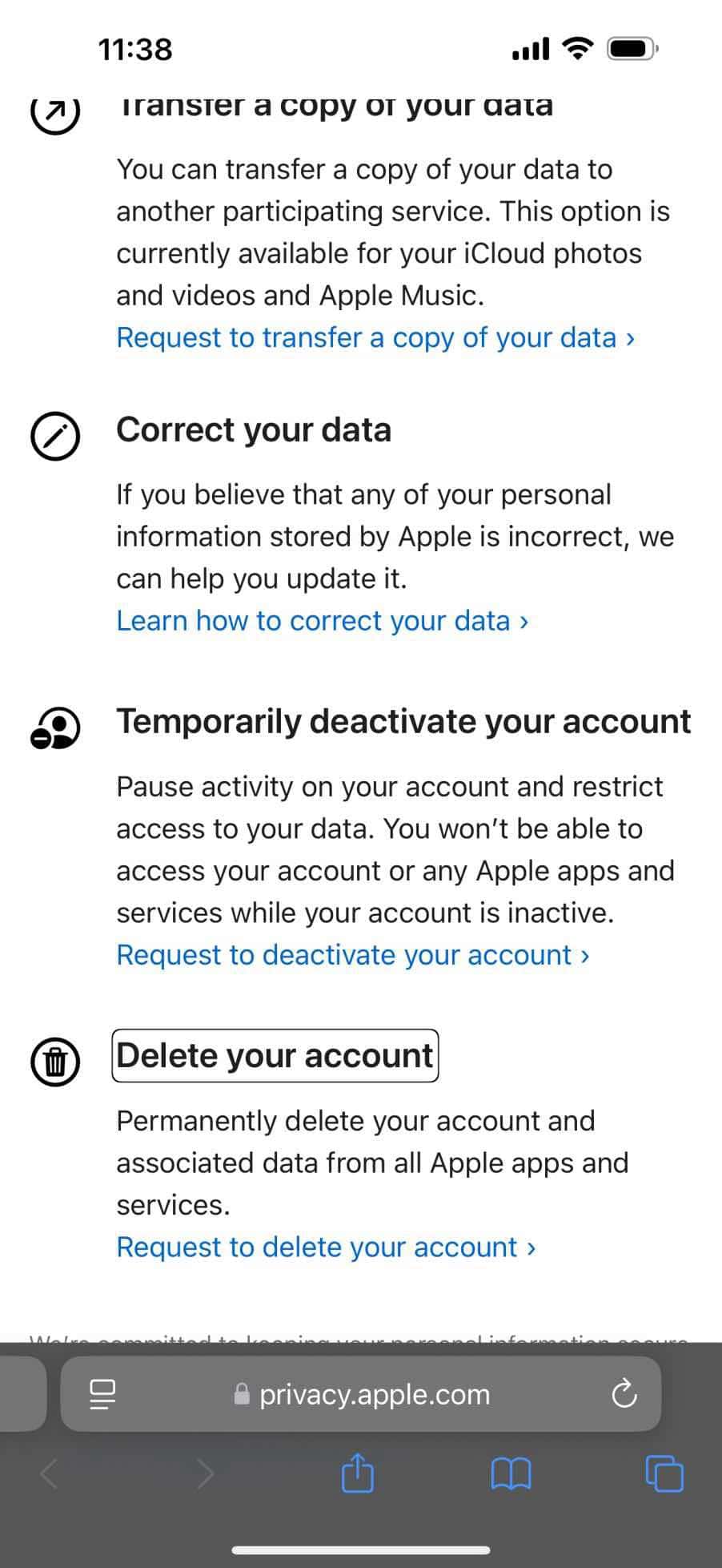 HOW TO DELETE APPLE APP STORE ACCOUNT visual data 8