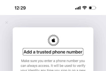 Add a trusted phone number