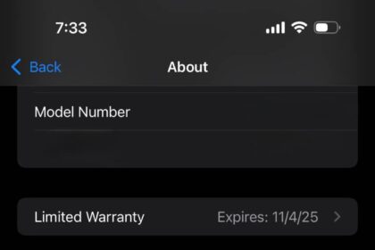 Checking for carrier lock in iPhone settings