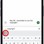 tap copyright trademark or registered symbol