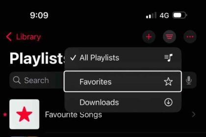 See loved Songs in Apple Music