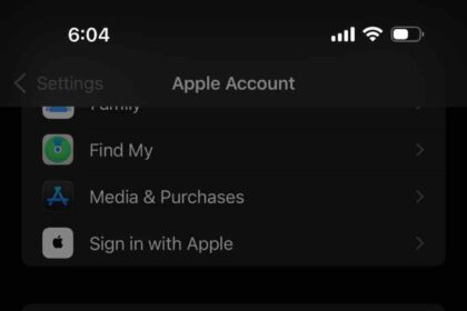 A prompt saying “This will sign you out of Apple services like the App Store, Apple Music, Apple TV, and more.”