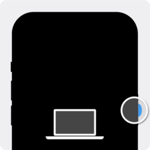 To put your iPhone X or later, a second generation or later iPhone SE, an iPhone 8, or an iPhone 8 Plus in recovery mode, you need to hold the side button on an iPhone as you connect the device to your computer with a cable.