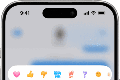 A text message in Messages with Undo Send and Edit options visible. The rest of the conversation is blurred except for the specific text that’s selected.