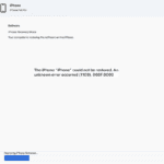 Error code 1109  