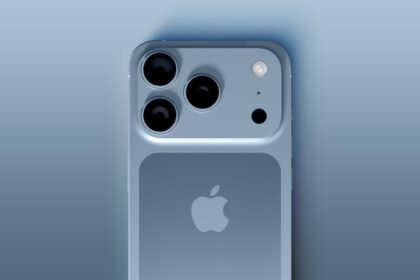 iPhone 17 Pro Blue Feature Tighter Crop