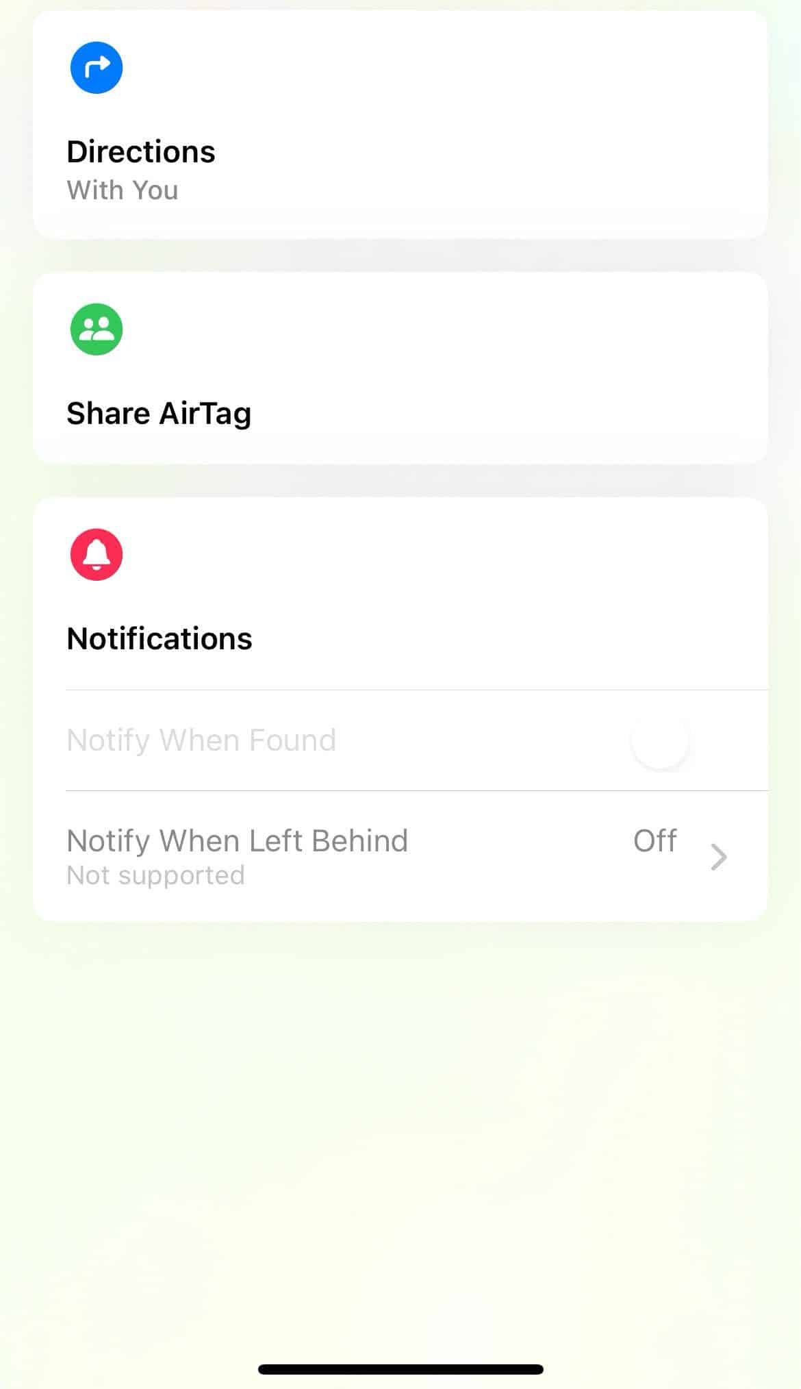 AirTag No Play Sound