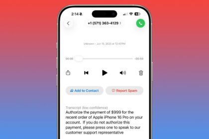 ios 26 voicemail report spam  