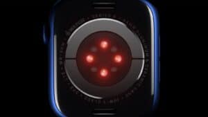 Apple Watch Series 6 Blood Oxygen LEDs