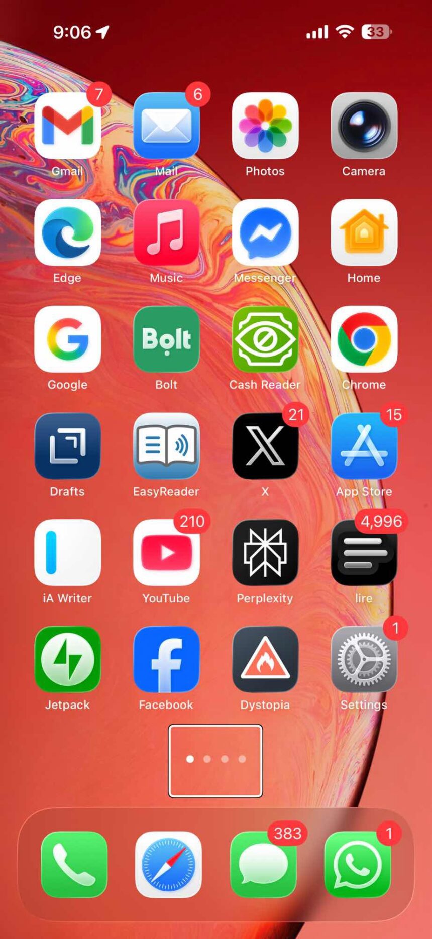 How to Remove the Search Bar from iPhone Home Screen | GeeksChalk