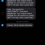 Tap delete icon to delete the messages on iPhone