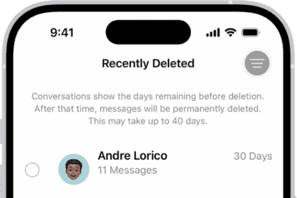 Recovering all messages deleted within two conversations.