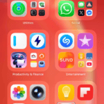 The App Library on iPhone