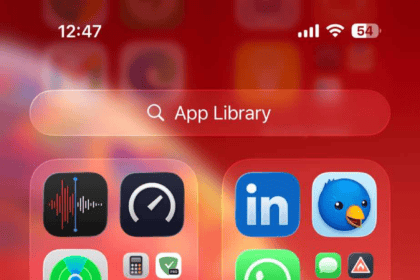 The App Library on iPhone