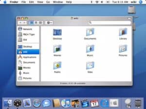 Mac OS X 10.4 Tiger