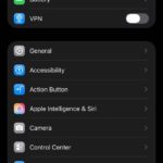 iPhone settings search
