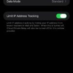 In cellular data options on iPhone, turn off Data Roaming
