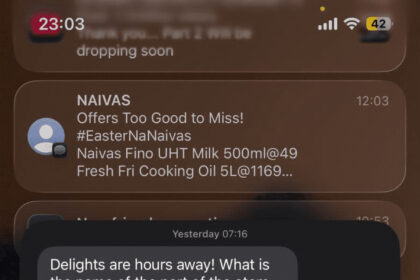 Reply notification from iPhone lock screen