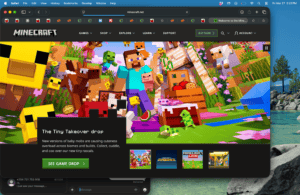 Click buy now on Minecraft website