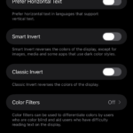 Turn on auto brightness in iPhone settings