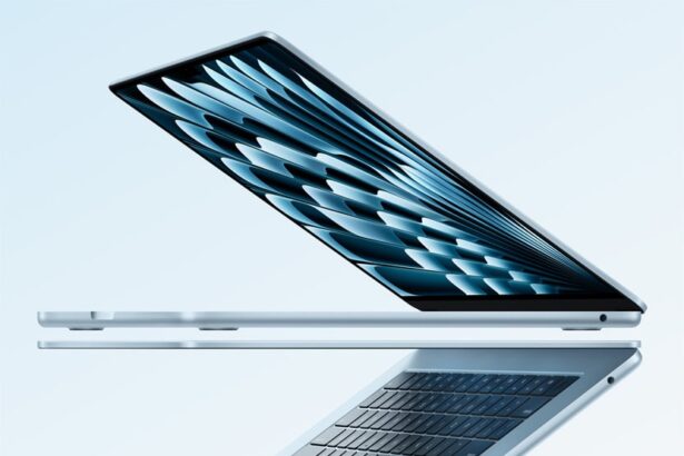 Two open MacBook Air devices.