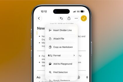 iOS 27 Apple notes
