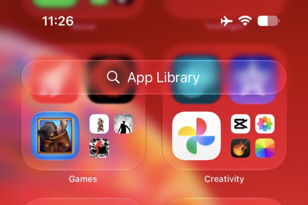 Hidden folder on iPhone