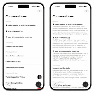 Siri app preview settings on iPhone
