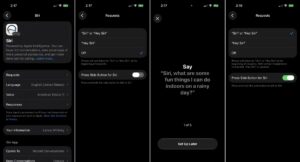 Set Up Siri for Voice