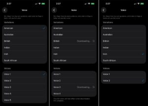 Change Siri's Voice or Accent