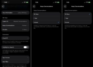 Choose How Long Your Siri Conversations Are Stored in iOS 27