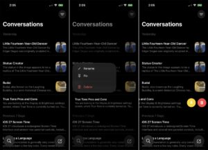 Tweak Your Conversation View in iOS 27