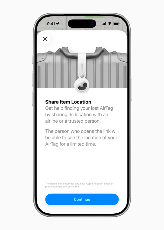 A user's iPhone 17 Pro shows a screen that reads
