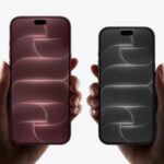 iPhone 18 Pro Max, iPhone 18 Pro, a hand holds each model