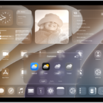 The iPad Home Screen with clear app icons.