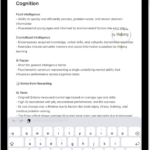 A note showing the insertion point positioned where text will be inserted or edited. The surrounding text is magnified to make it easier to place the insertion point.