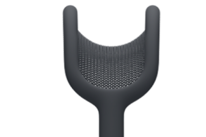 The location of the Digital Crown on the right headphone of AirPods Max 2.